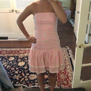EUC Lily Pulitzer strapless dress